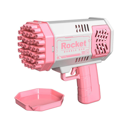 40 Holes Rocket Launcher Handheld Bubble Gun LED Light - Loyace