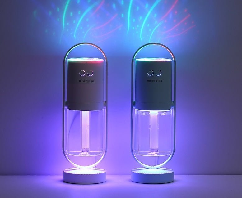 Air Purifier With Projection Night Lights - Loyace