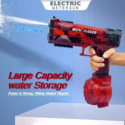 Electric Automatic Watergun Blowback Large Capacity Pistol - Loyace