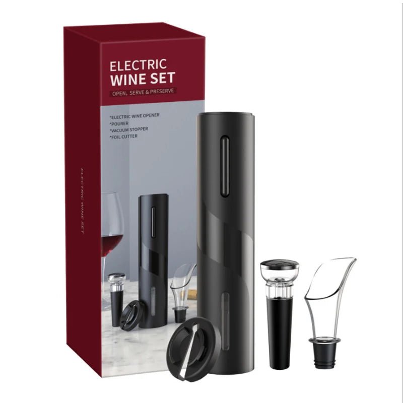 Electric Wine Set USB Rechargeable Bottle Opener - Loyace