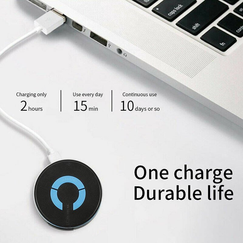 Portable Mini Electric Neck Back Body Massager Cervical Massage Stimulator Pain Relief Massage Patch With USB Charging Cable - Loyace