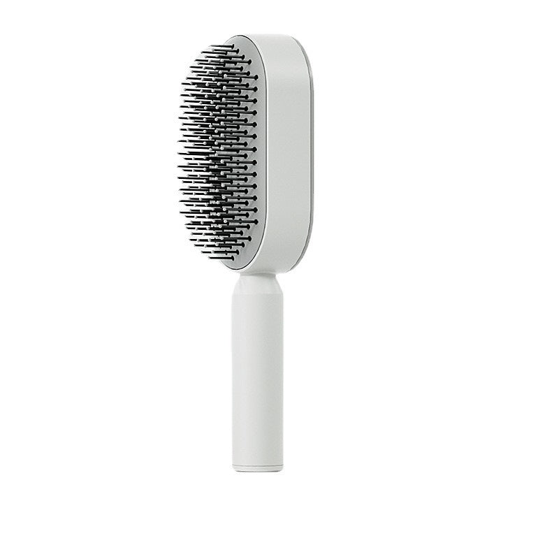 Self - Cleaning Hair Brush Anti Hair Loss - Loyace