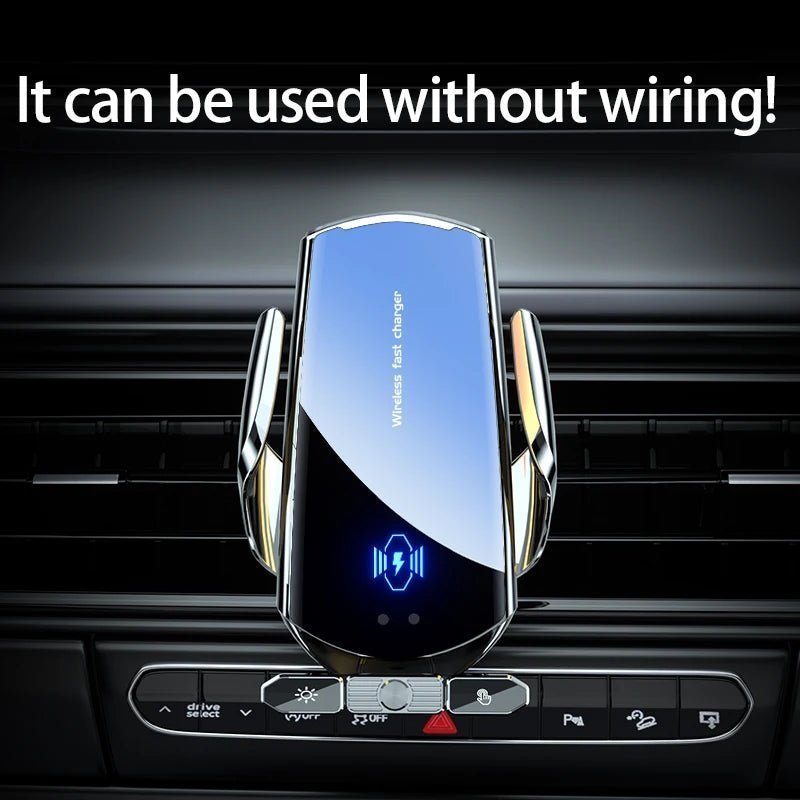 Wireless Charger Car Phone Holder Fast Charging Station For iPhone&Android - Loyace